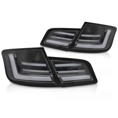 Fanali Posteriori LED Neri Sequenziali per BMW F10 2010-2013