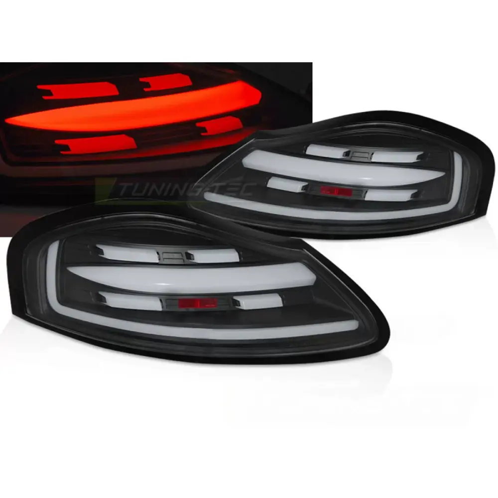 Fanali Posteriori LED Neri Sequenziali per Porsche Boxster 986 96-04