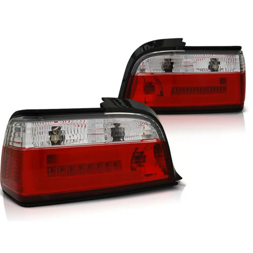 Fanali Posteriori LED Rossi Bianchi per BMW E36 12.90-08.99 C/c