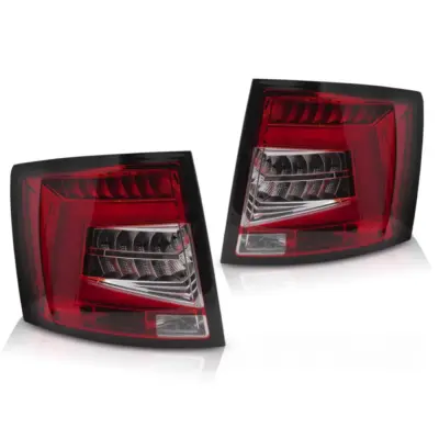Fanali Posteriori LED Rossi Bianchi per Skoda Octavia Iii 16-20 Sw