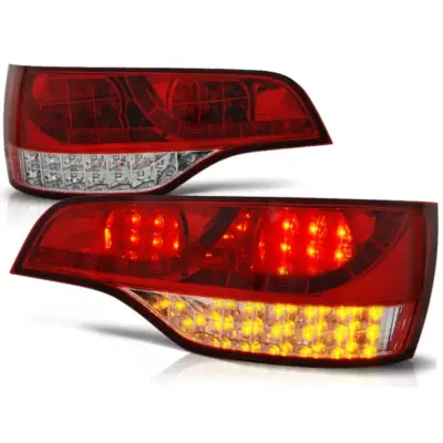 Fanali Posteriori LED Rosso Bianco per Audi Q7 06-09