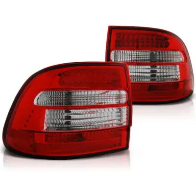 Fanali Posteriori LED Rosso Bianco per Porsche Cayenne 02-06