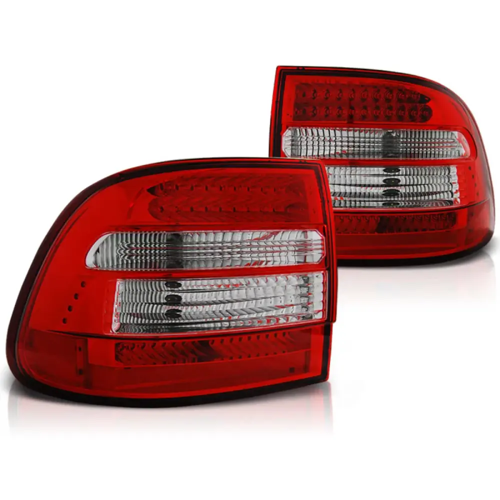 Fanali Posteriori LED Rosso Bianco per Porsche Cayenne 02-06