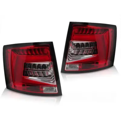 Fanali Posteriori LED Rosso Set Dx e Sx per Skoda Octavia Combi 2016-2020
