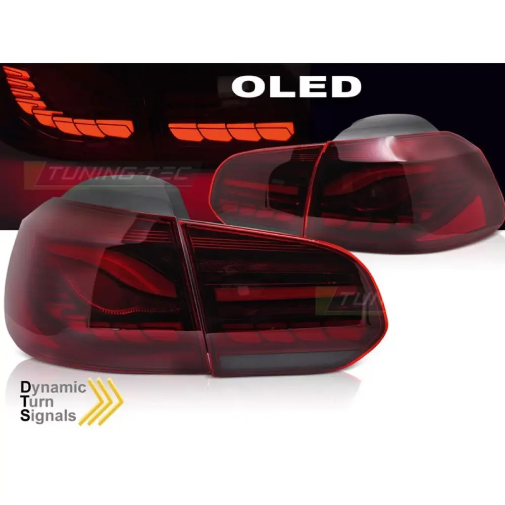 Fanali Posteriori LED Rosso Set Sinistro e Destro per Volkswagen Golf Vi