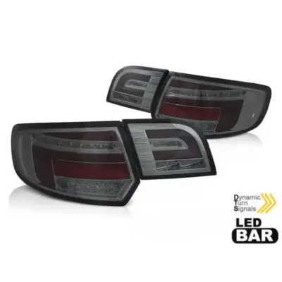 Fanali Posteriori LED Tuning Fumé Sinistro e Destro per Audi A3 8P 2003-2008