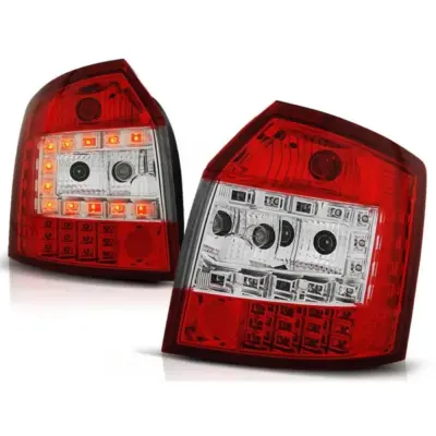 Fanali Posteriori LED Tuning Sinistro e Destro per Audi A4 10.2000-10.2004