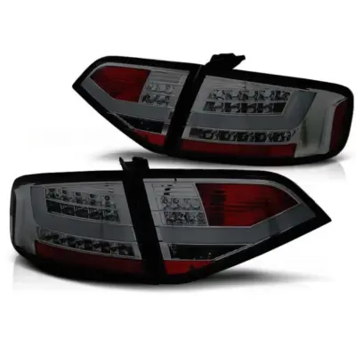 Fanali Posteriori LED Tuning Sinistro e Destro per Audi A4 B8 2008-2011 Berlina