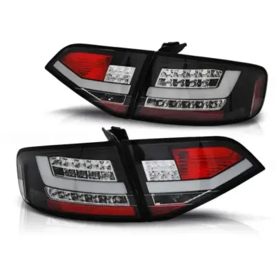Fanali Posteriori LED Tuning Sinistro e Destro per Audi A4 B8 2008-2011 Berlina