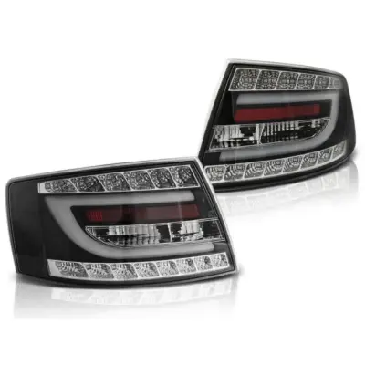 Fanali Posteriori LED Tuning Sinistro e Destro per Audi A6 C6 04-08 Berlina