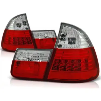 Fanali Posteriori LED Tuning Sinistro e Destro per BMW E46 1999-2005 Station