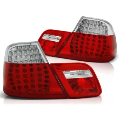 Fanali Posteriori LED Tuning Sinistro e Destro per BMW E46 Coupe 1999-2003