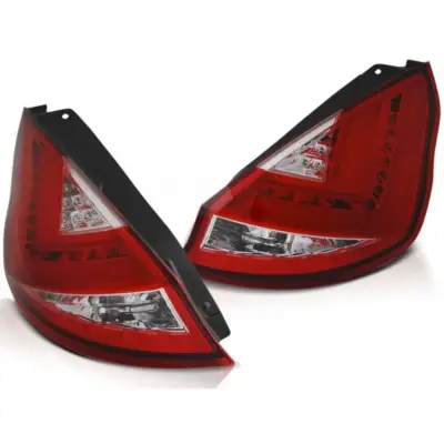 Fanali Posteriori LED Tuning Sinistro e Destro per Ford Fiesta MK7 2012-2015