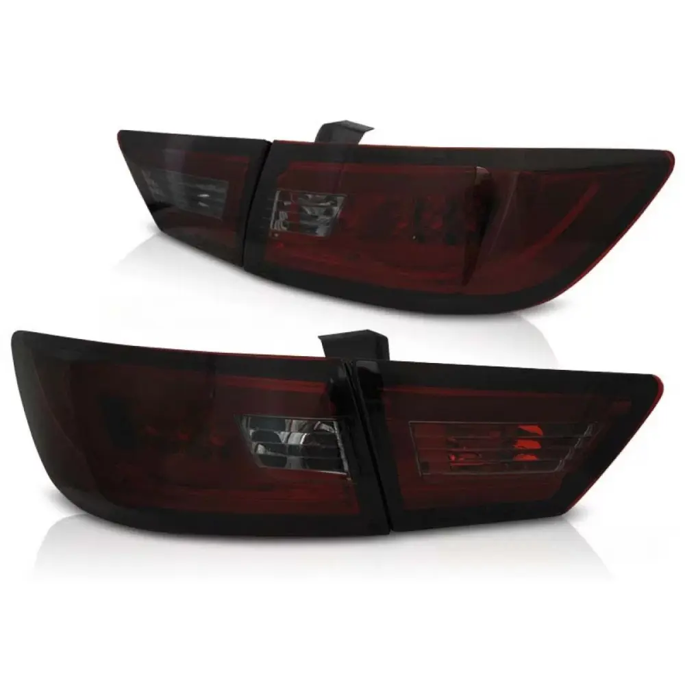 Fanali Posteriori LED Tuning Sinistro e Destro per Renault Clio Iv 2013 Berlina