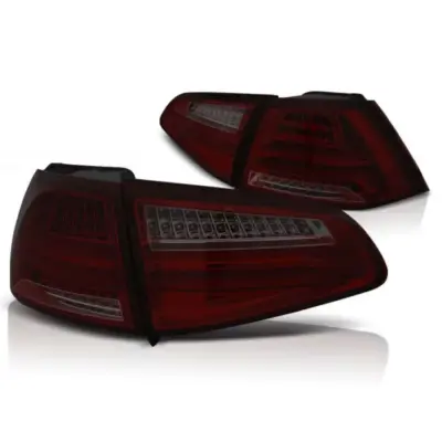 Fanali Posteriori LED Tuning Sinistro e Destro per Volkswagen Golf 7 2013