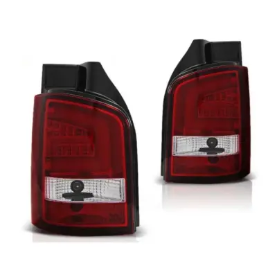 Fanali Posteriori LED Tuning Sinistro e Destro per Volkswagen T5 2010-2015