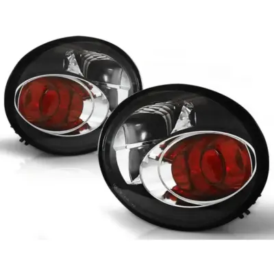 Fanali Posteriori Neri Dx e Sx per Volkswagen New Beetle 1998-2005 Berlina 5