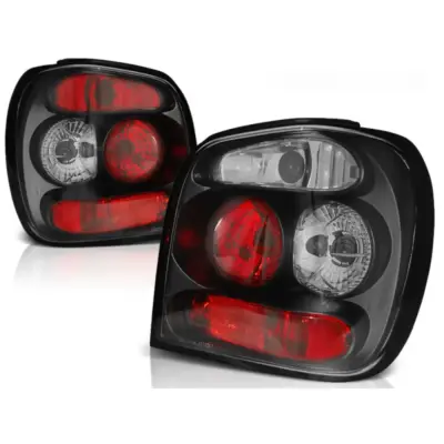Fanali Posteriori Neri per Volkswagen Polo 6N2 10.99-10.01