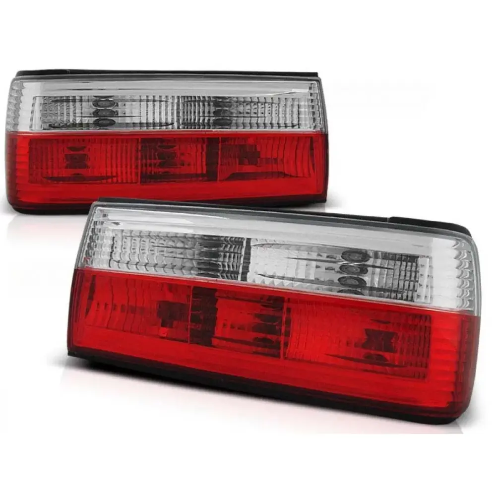 Fanali Posteriori Rossi Bianchi Dx Sx per BMW Serie 3 E30 1987-1994