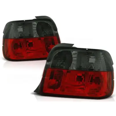 Fanali Posteriori Rossi e Fumé per BMW E36 12.1990-08.1999 Compact Dx e Sx