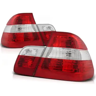 Fanali Posteriori Rosso Bianco per BMW E46 09.01-03.05