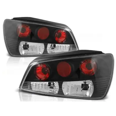 Fanali Posteriori Tuning con Base Nera Dx e Sx per Peugeot 306 1993-1997 3/5
