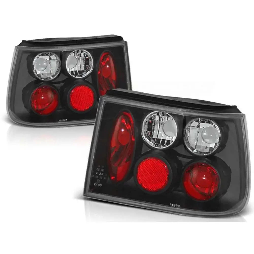 Fanali Posteriori Tuning Neri Dx e Sx per Seat Ibiza 10.1993-08.1999 Berlina 5