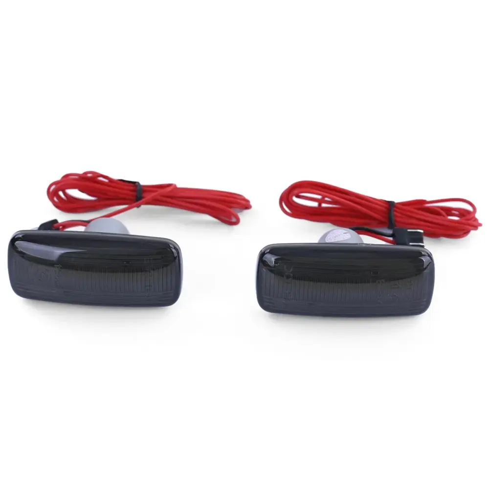 Fanalino Laterale a LED Nero Anteriore per Dodge Grand Caravan 07-16