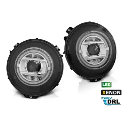 Fari allo Xeno Anteriore Dx e Sx con Base Nera per Mercedes Classe G W463