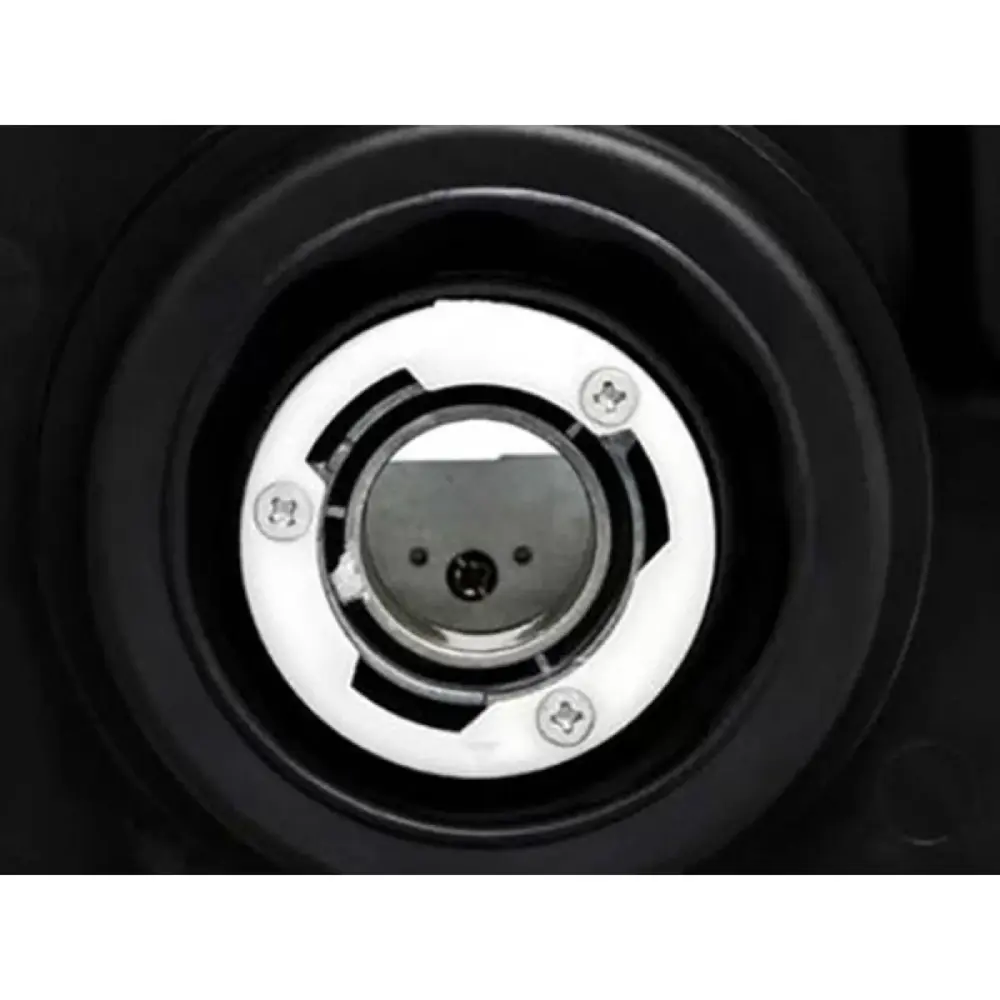 Fari Anteriori con LED Base Nera per Jeep Grand Cherokee 2005-2008 Dx e Sx