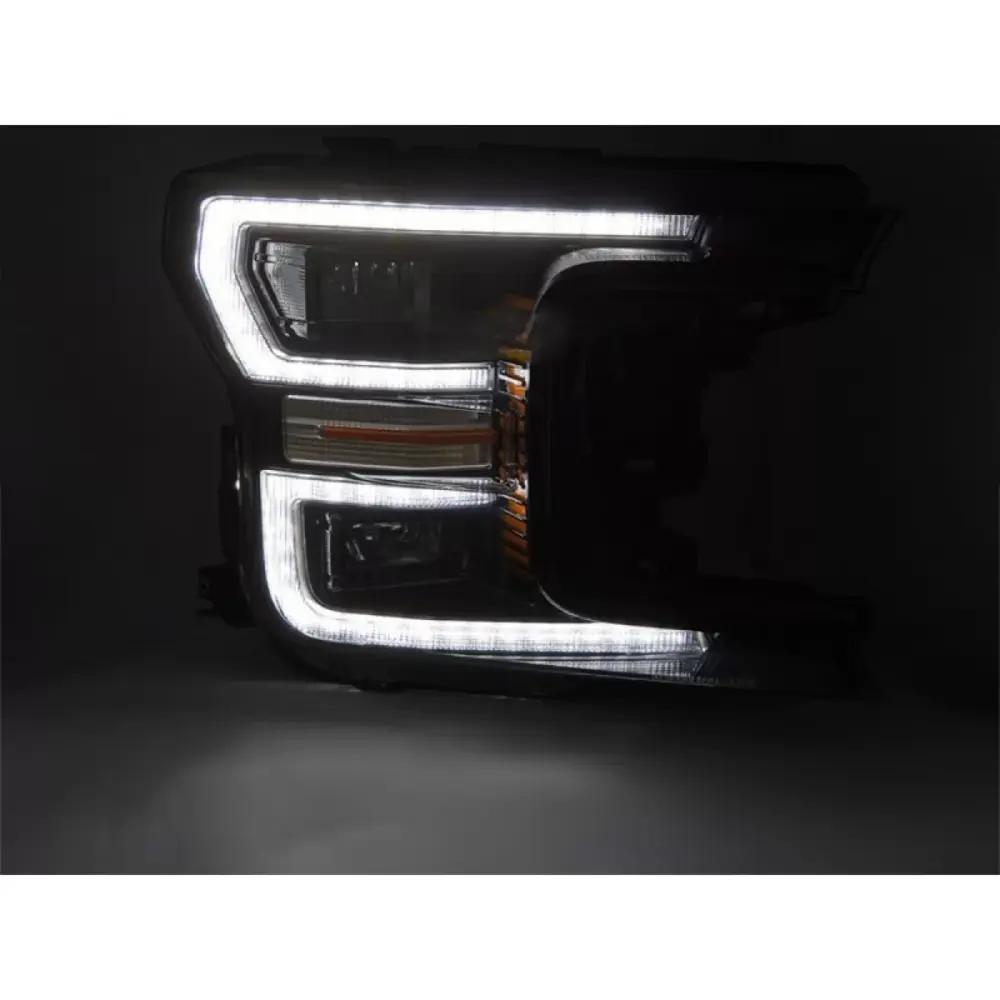 Fari Anteriori LED con Frecce Dinamiche Base Nera per Ford F150 2017-2020