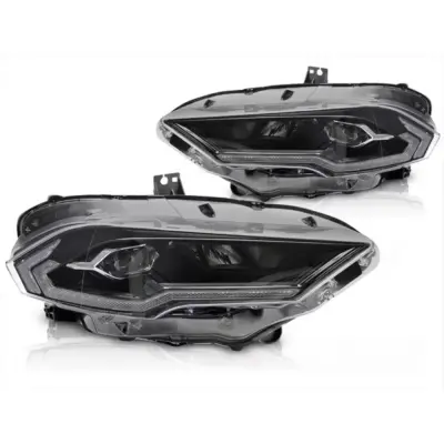 Fari Anteriori LED con Indicatori Dinamici e Funzione Welcome per Ford Mustang