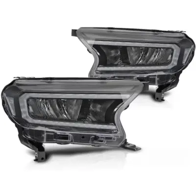 Fari Anteriori LED con Indicatori Dinamici per Ford Ranger 2016-2022 Dx e Sx