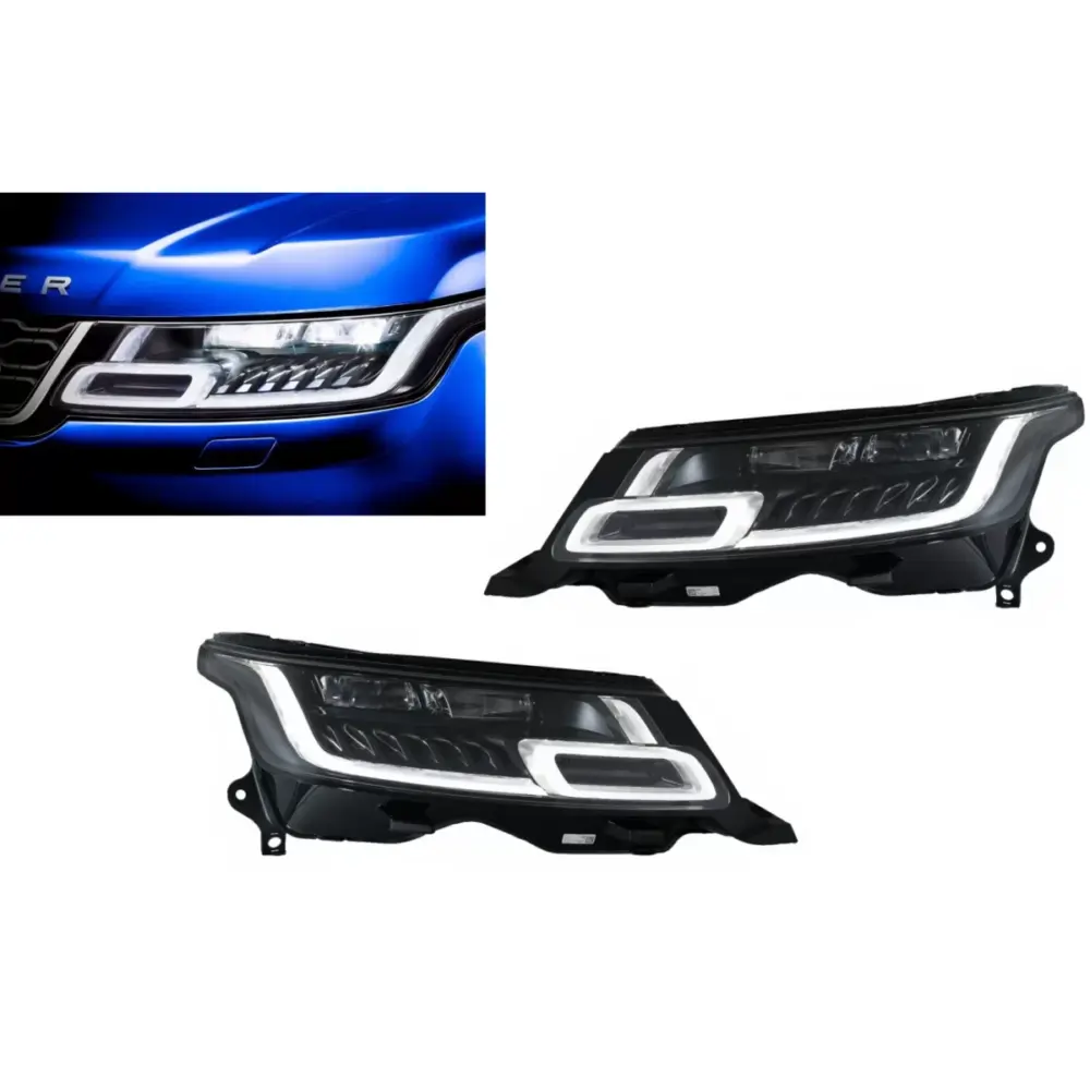Fari Anteriori LED con Segnalazione Dinamica per Range Rover Sport L494