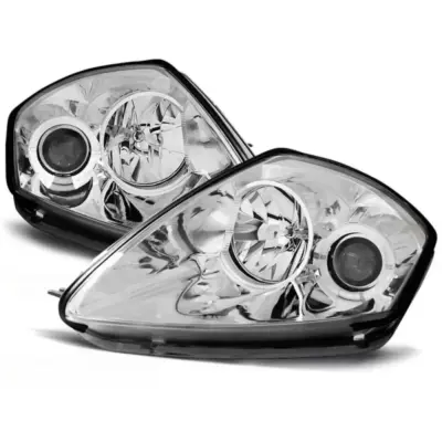 Fari Anteriori Set Sinistro e Destro per Mitsubishi Eclipse D50 2000-2005