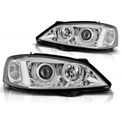 Fari Anteriori Set Sinistro e Destro per Opel Astra G 09.1997-02.2004
