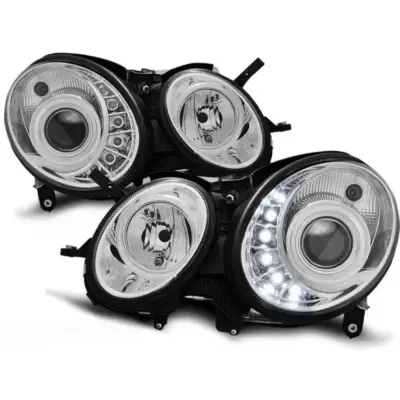 Fari Anteriori Sinistro e Destro per Mercedes Classe E W211 03-06