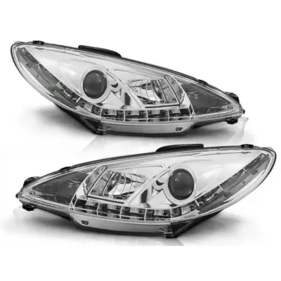 Fari Anteriori Sinistro e Destro per Peugeot 206 1998-2002