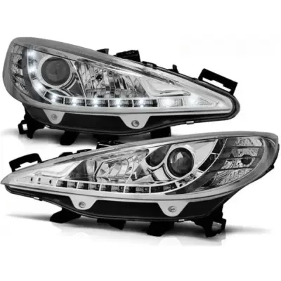 Fari Anteriori Sinistro e Destro per Peugeot 207 05.2006-06.2009