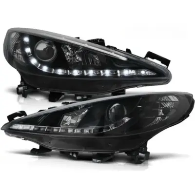 Fari Anteriori Sinistro e Destro per Peugeot 207 05.2006-06.2009