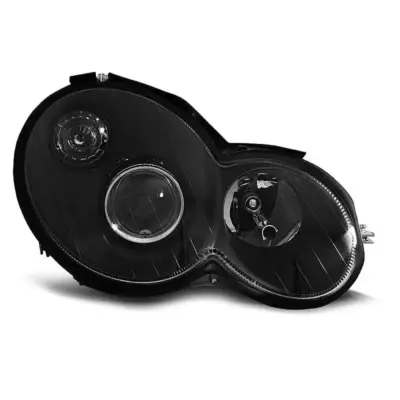 Fari Anteriori Tuning Base Nera Dx e Sx per Mercedes Classe C Sport CL203