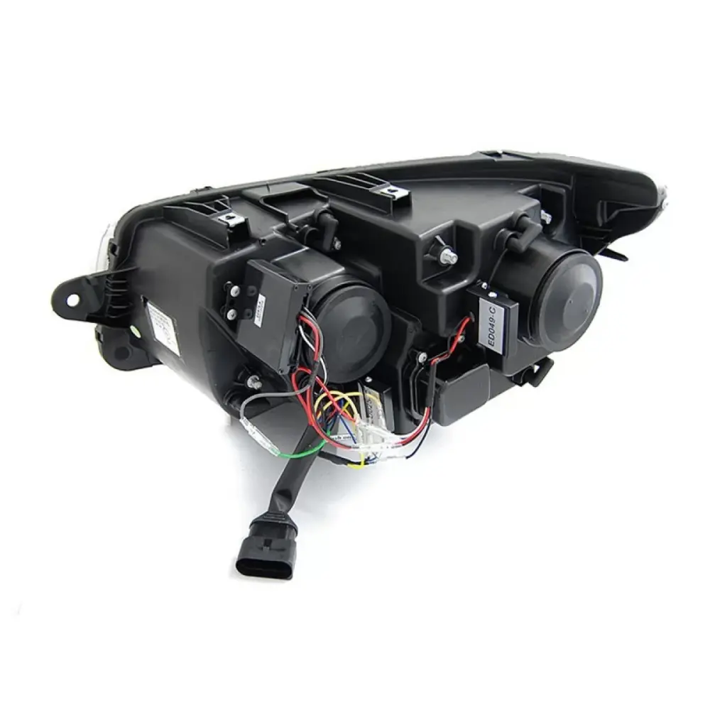Fari Anteriori Tuning Base Nera Dx e Sx per VW Transporter T6.1 dal 2020