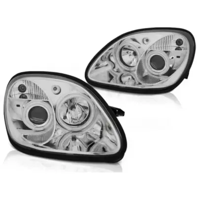 Fari Anteriori Tuning Sinistro e Destro per Mercedes SLK R170 1996-2004