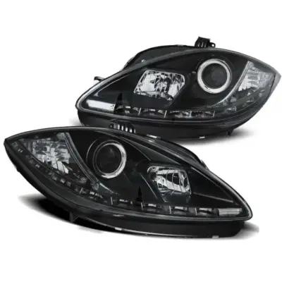 Fari Anteriori Tuning Sinistro e Destro per Seat Leon Altea 2009-2013