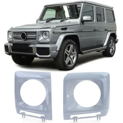 Fari con Supporti per Luci Diurne per Mercedes Classe G W463 2012-2018