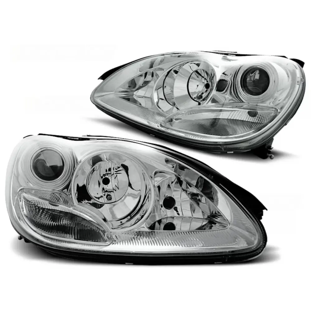 Fari Cromati Anteriori per Mercedes S-klasa W220 09.98-05.05