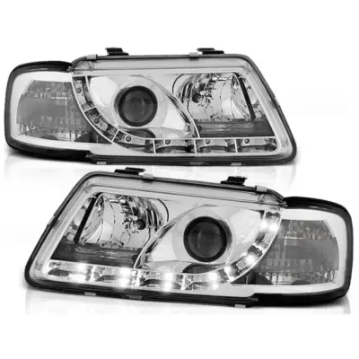 Fari Daylight Cromati Anteriori per Audi A3 8L 08.96-08.00