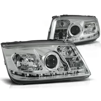 Fari Daylight Cromati Anteriori per Volkswagen Bora 09.98-05.05