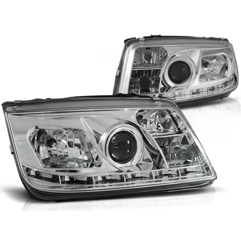 Fari Daylight Cromati Anteriori per Volkswagen Bora 09.98-05.05