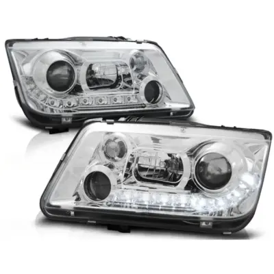 Fari Daylight Cromati Anteriori per Volkswagen Bora 09.98-05.05